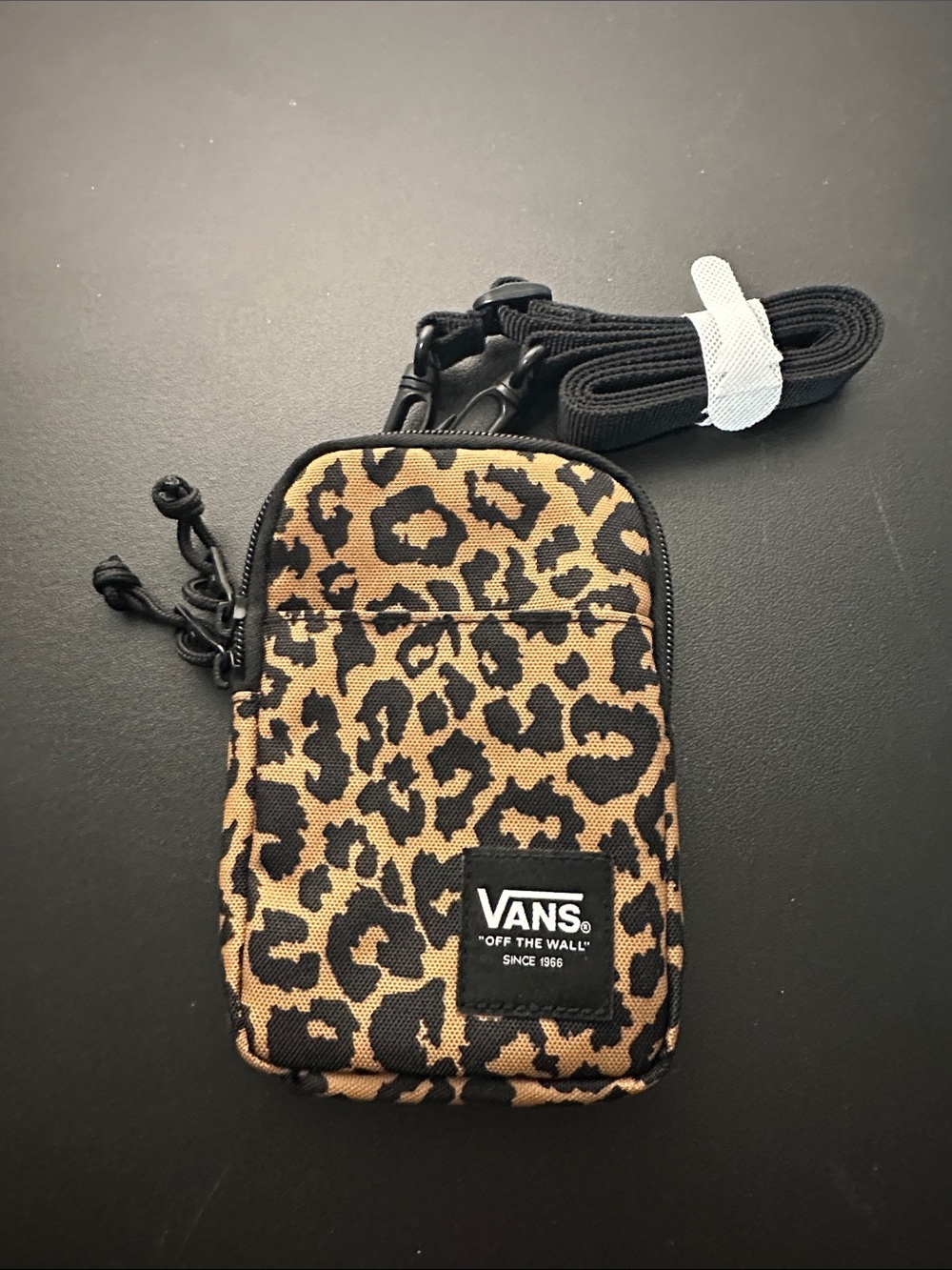 Vans Leopard Mini Crossbody Lanyard Bag